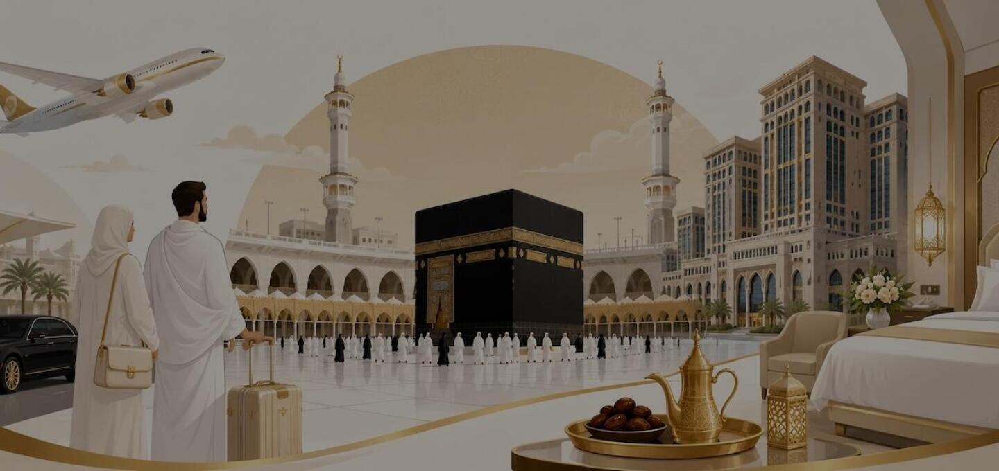 KABE'NİN YANIBAŞINDAKİ 5* OTELLERDE HUZURLU BİR UMRE
